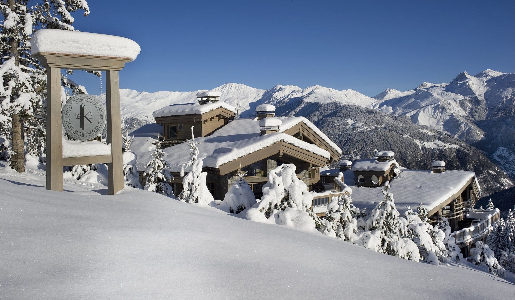 Hotel Le K2 Palace Courchevel Eksteriør billede