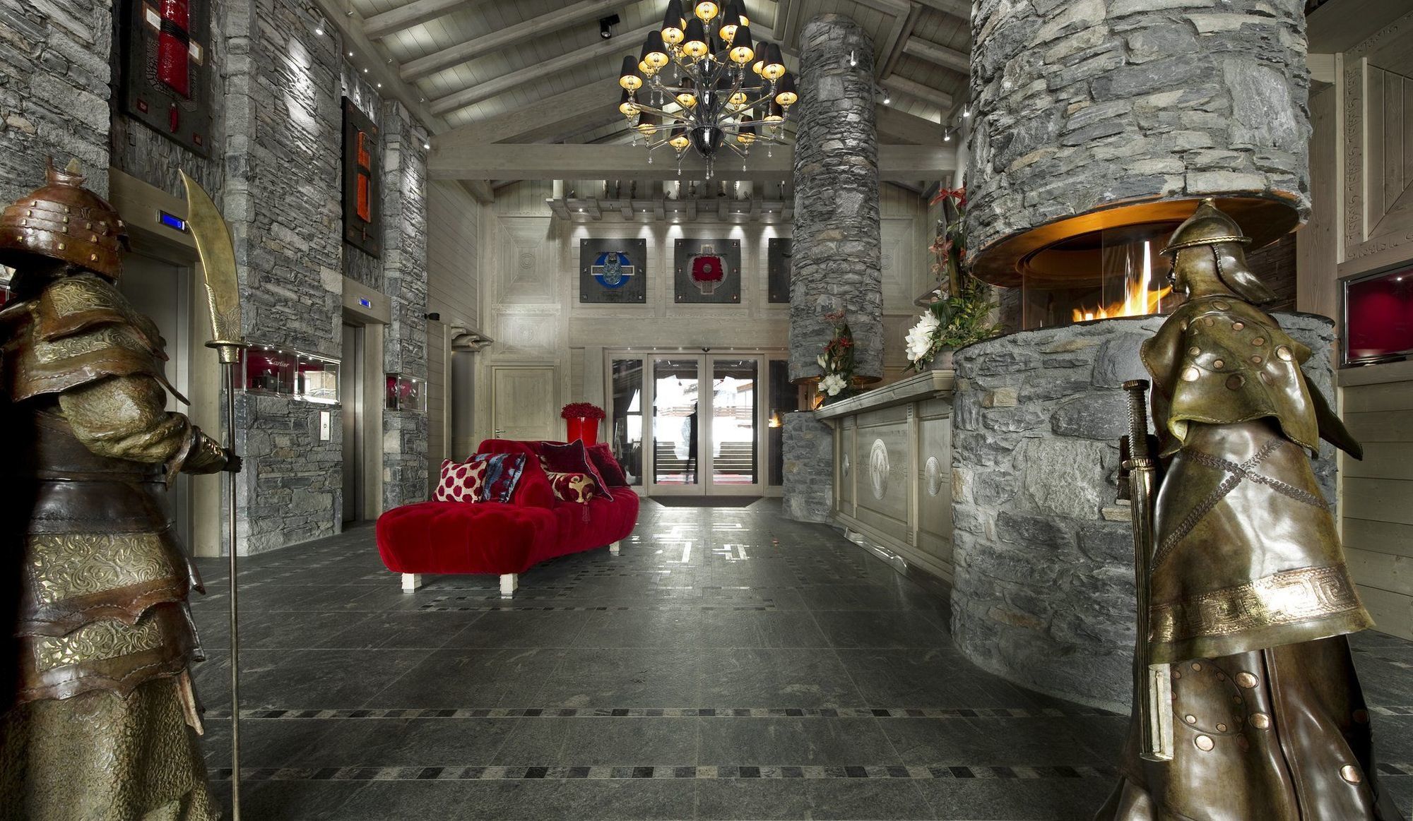 Hotel Le K2 Palace Courchevel Eksteriør billede